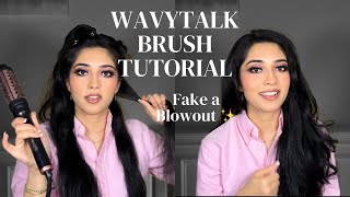Broomstick to Bombshell u2728 Blowout with the Viral Wavytalk Thermal Brush