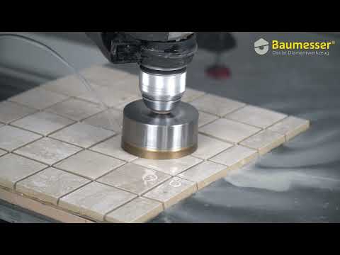 Свердло алмазне Baumesser DDR-S 35X25/65X10 Ultra Clean (90115081019), видео 1