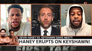 FULL MELTDOWN! Devin Haney GOES OFF On Keyshawn Davis During INTENSE Interview