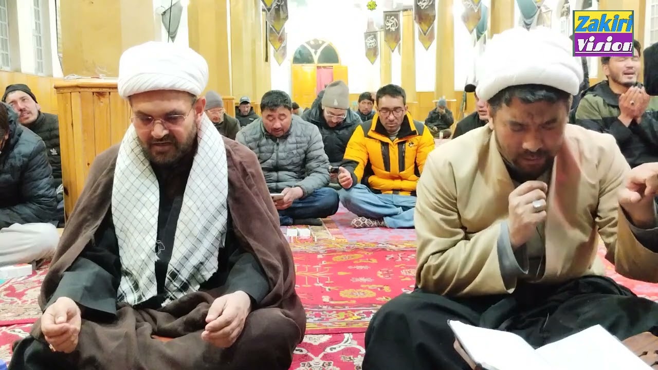 فاتحة خوانی شہادت رہبر معظم امام بارگاہ لہہ لداخ