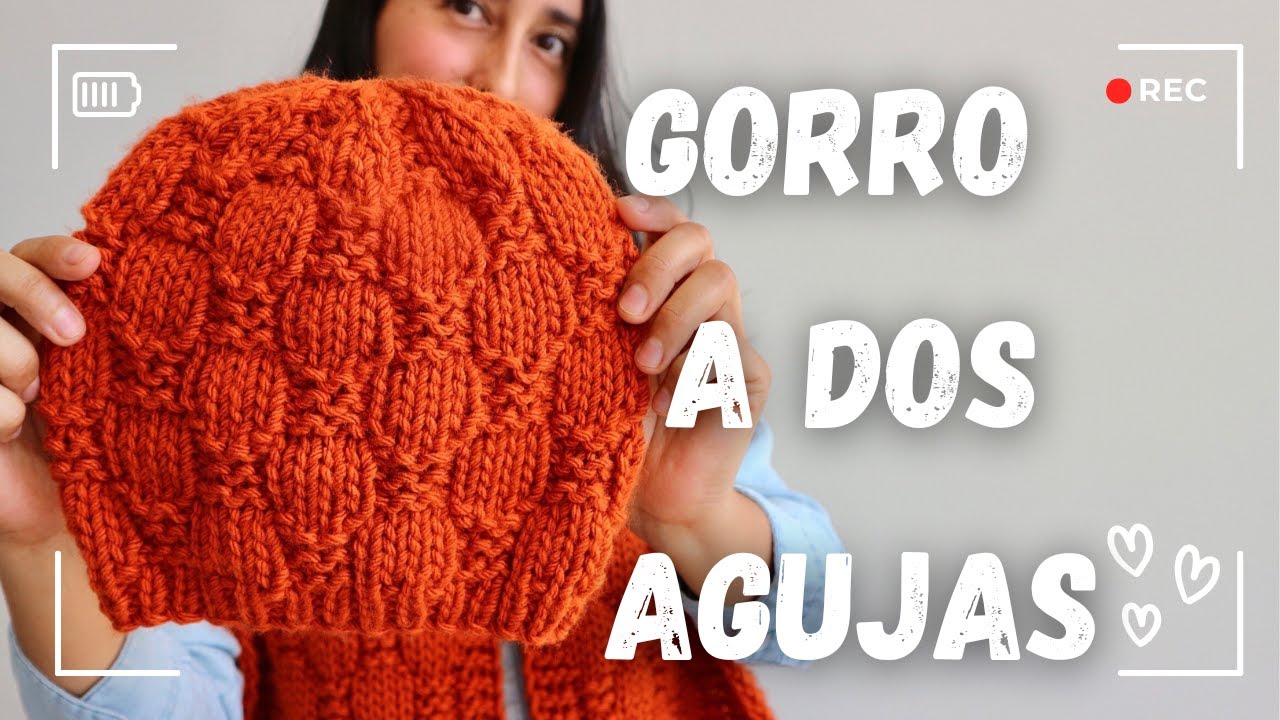 GORRO MAGNOLIA A DOS AGUJAS | KNITTED HAT