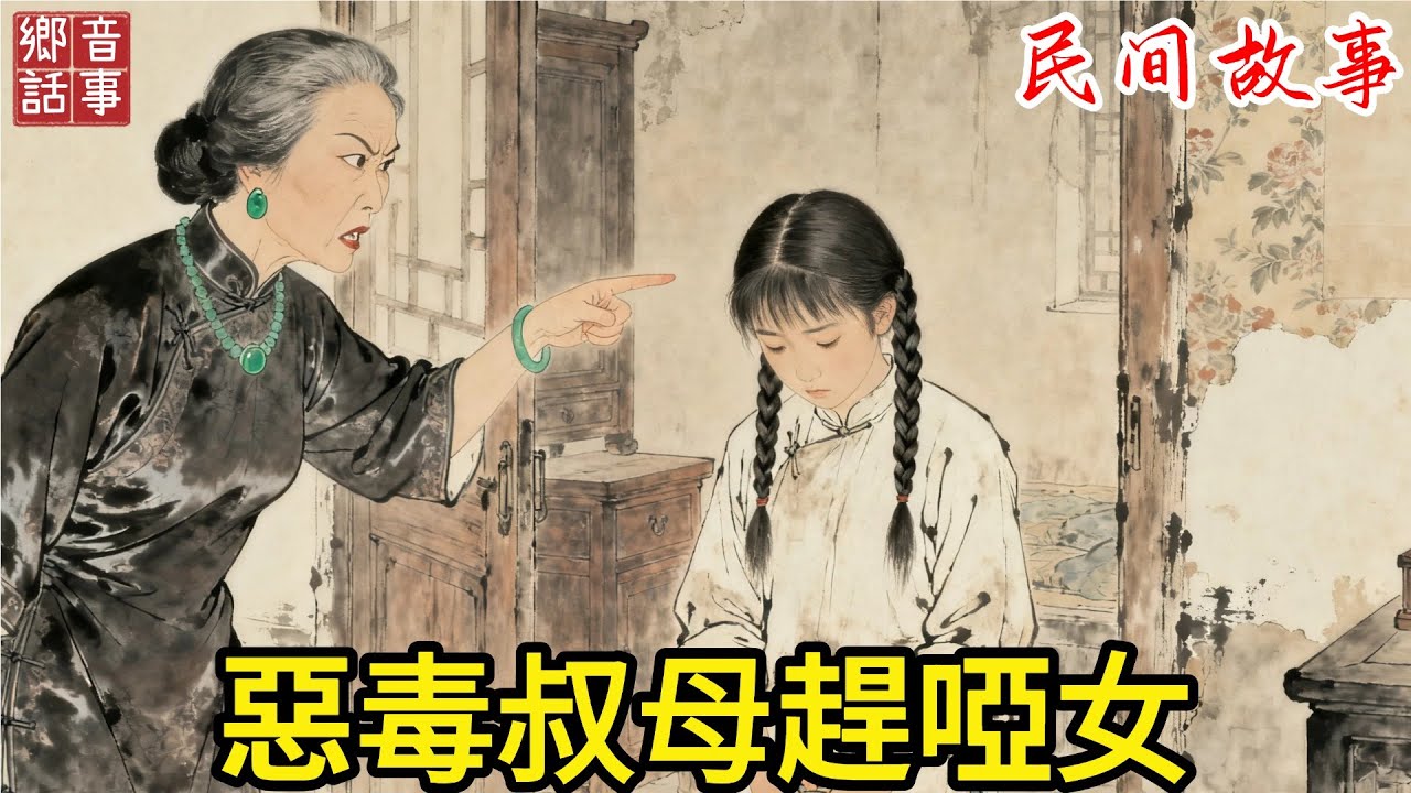 惡毒叔母將啞巴丫頭當成廢物，把她趕出家門，沒想到丫頭竟是醫道世家大小姐！三根銀針刺穴救活首富，全城傻眼！#故事頻道 #民間故事 #故事分享 #聽書 #情感 #中國文化