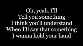 The Beatles - I Want To Hold Your Hand ( lyrics )