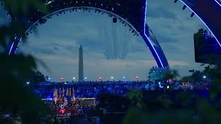 The White House - UNBELIEVABLE flyover at UFC Freedom 250 God Bless America.