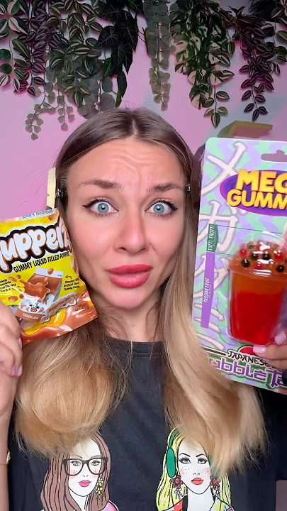 Bubble tea gummy or chocolate milk gummy? 😎