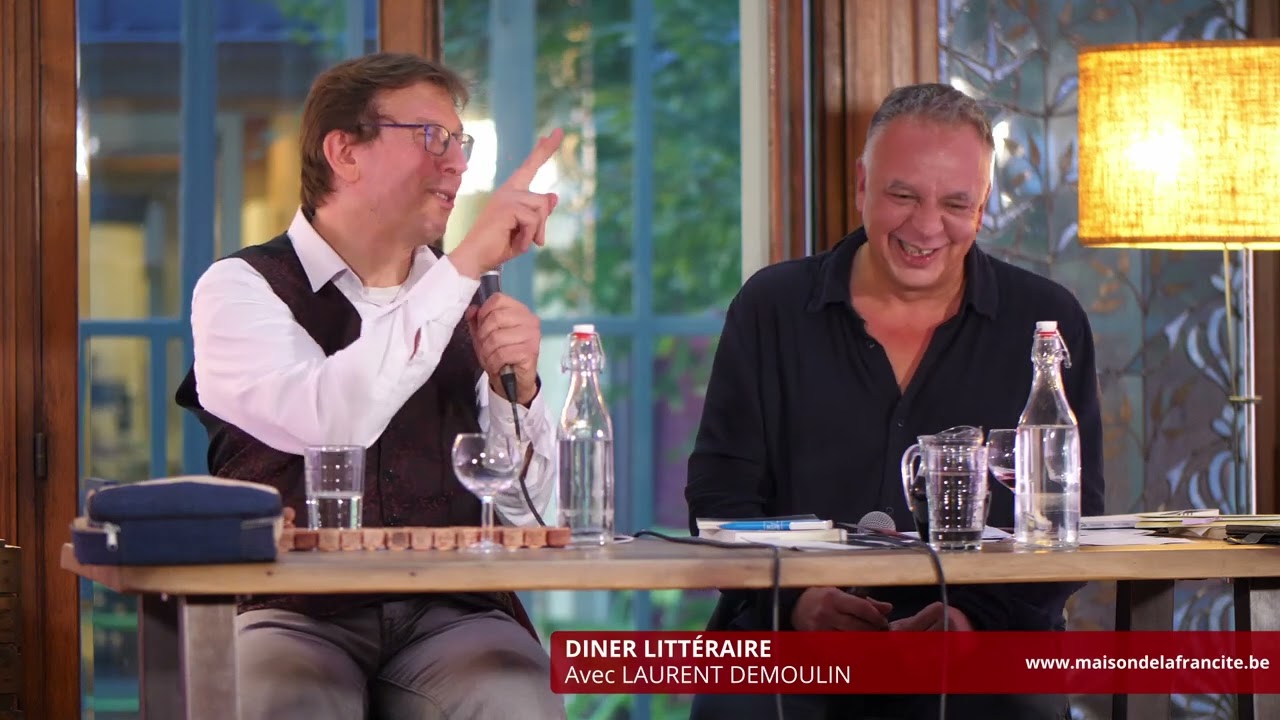 Diner Littéraire avec Laurent Demoulin du 18 septembre 2025