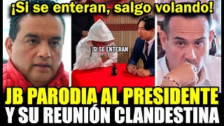 JB parodia reunión del presidente Jerí con empresario chino: "Si se enteran, voy a salir volando"
