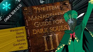 ITEM MANAGEMENT for PvP: The Complete Guide | Dark Souls 3 screenshot 5