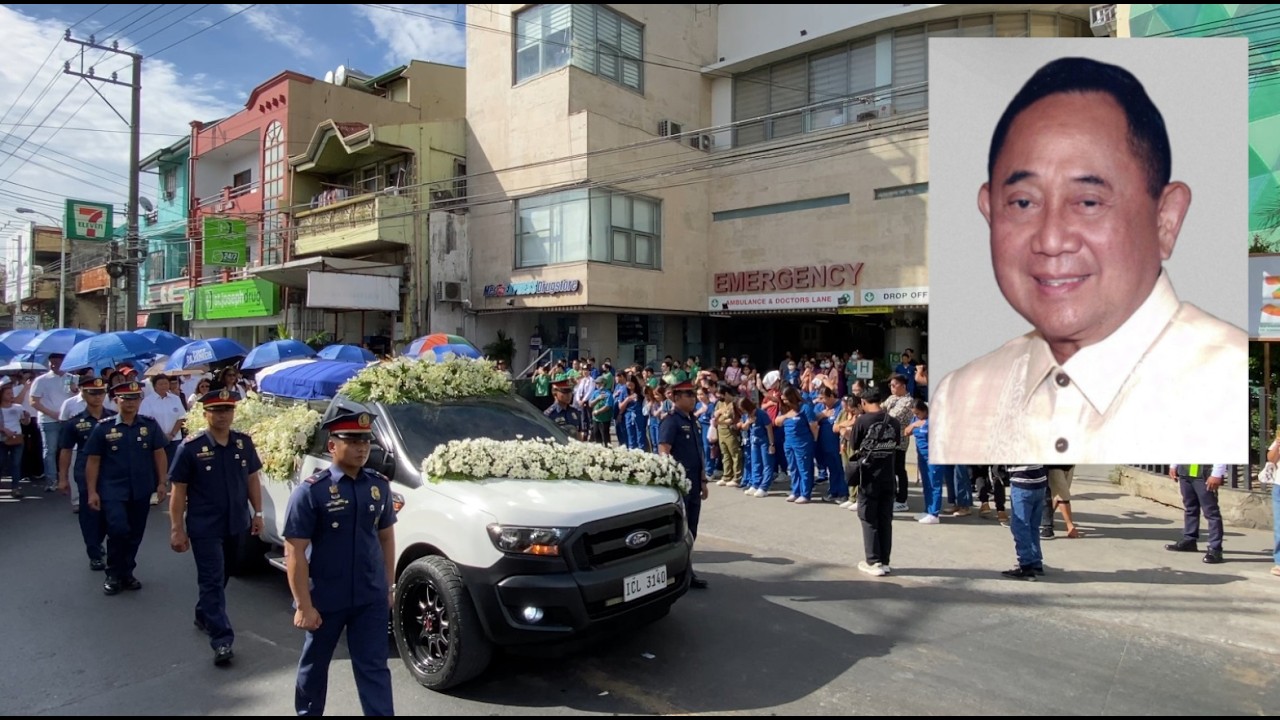 Speaker Jose De Venecia Funeral March | Dagupan city