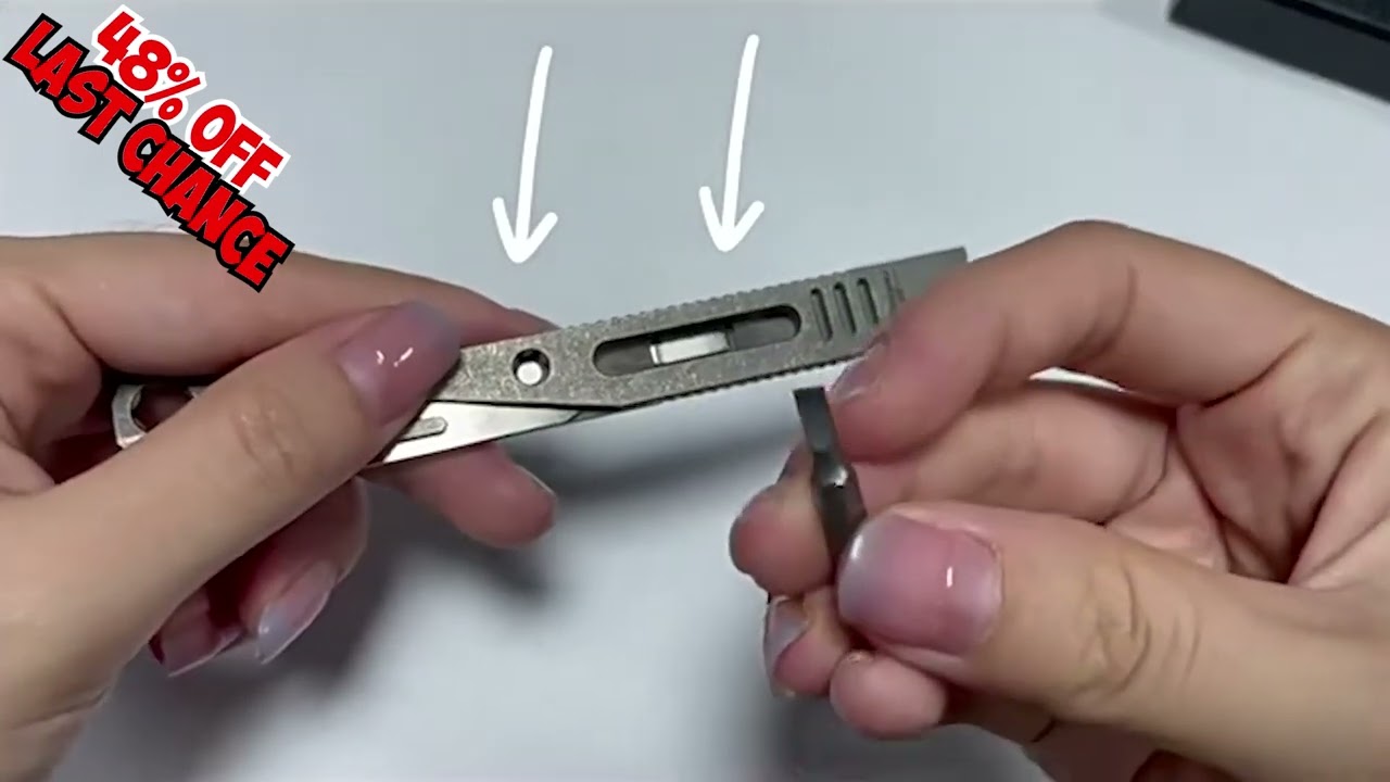 Fopytu Titan-Pinzette TC4 – 45 Mm, Rostfrei, Für Modellbau, Erste Hilfe & Feinarbeit