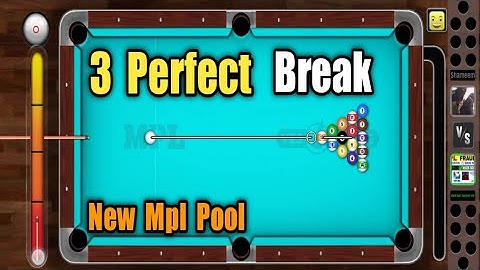 #3_best_break_mpl_pool   mpl pool break trick