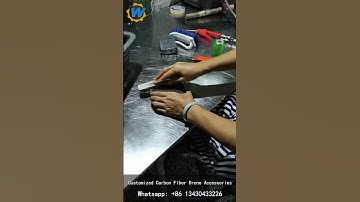 Tailor-Made Carbon Fiber Drone Components #diydrone #customdrone #drone #FPV #FPVdrone #cnc #carbon