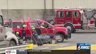 Fire at Novelis in Davenport