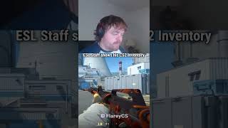 ESL Staff shows off his CS2 Inventory