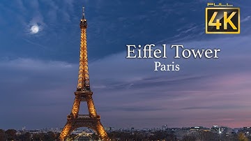 Eiffel Tower | paris | Europe Toure | Timelapse | Full 4k