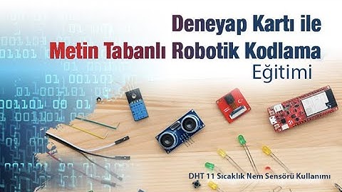 DHT 11 Sıcaklık Nem Sensörü Kullanımı