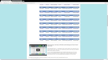 Tenant Screening - Tenant Background Search