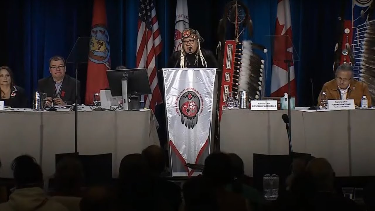National Chief RoseAnne Archibald opening remarks at AFN Special Chiefs