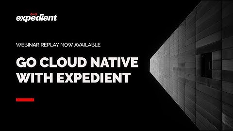 Demo: Go Cloud Native and Deploy Containers with Expedient Enterprise Cloud