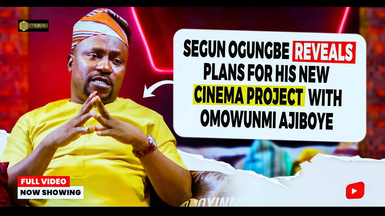 SEGUN OGUNGBE SETS RECORD STRAIGHT! OPENS UP ON WIFE, FIRST CHILD & WHY HE NEVER PLANNED POLYGAMY