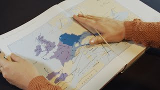 ASMR Celtic History and Languages: Map Tracing to help you fall asleep 💤