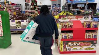GETTING CAUGHT STEALING A TV FROM WALMART (SOCIAL EXPERIMENT)