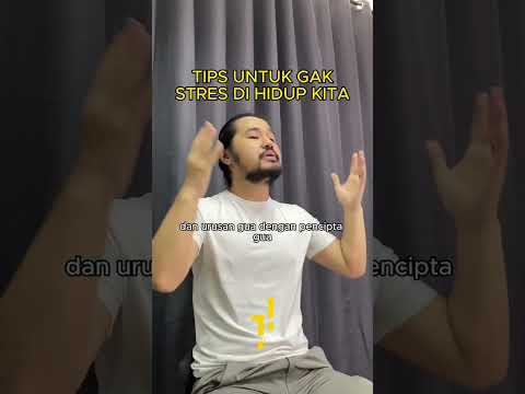 Tips untuk gak stres di hidup kita