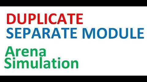 Duplicate Separate Arena Simulation