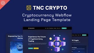 How to Use TNC Crypto CMS Webflow Template | New Webflow Finance Template