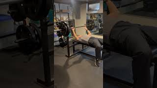 The 74 year old Coach John got his 6th set on the Flat bench with 205 lbs for 2 reps with ease!