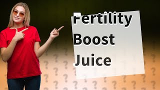 What drink can increase sperm?