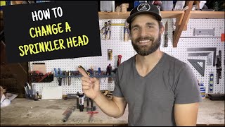 How to Change a Sprinkler Head - Without Digging