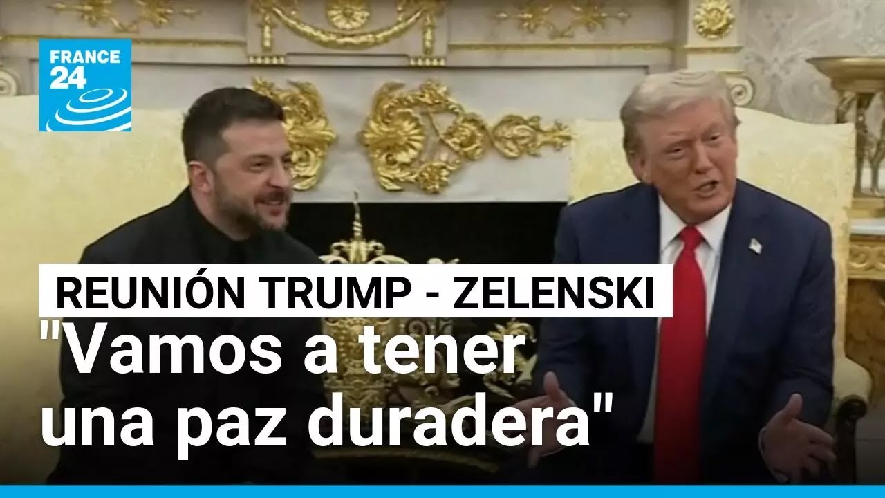 Trump se muestra optimista con alcanzar la paz en Ucrania