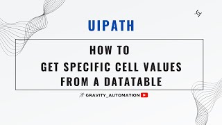 UiPath | How To Get Specific Values From Datatable in UiPath | Tamil screenshot 3