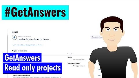 GetAnswers - Read only projects Jira