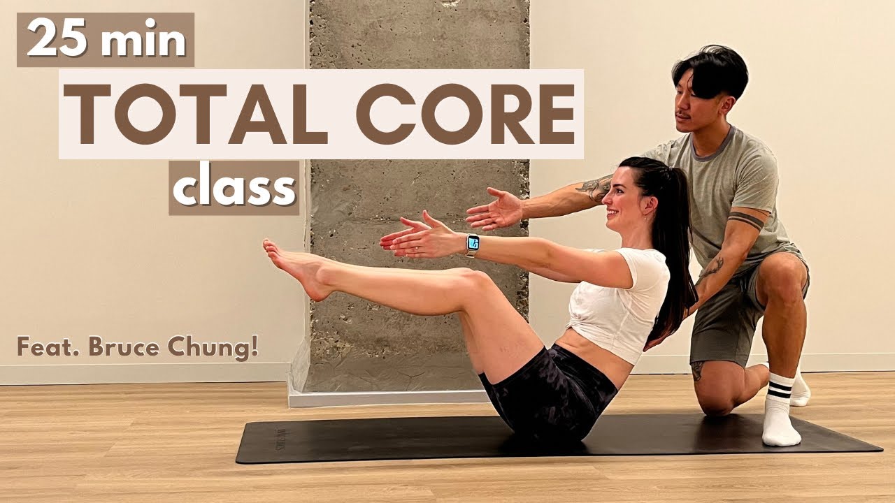 11 Level Core All Levels CORE WORKOUT // Anatomy, Correct Breathing, Follow Along w ...