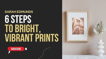 Photography prints too dark? Watch this!