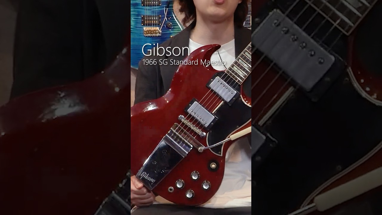 How does a 1966 Gibson SG sound? [A vintage guitar worth nearly 2