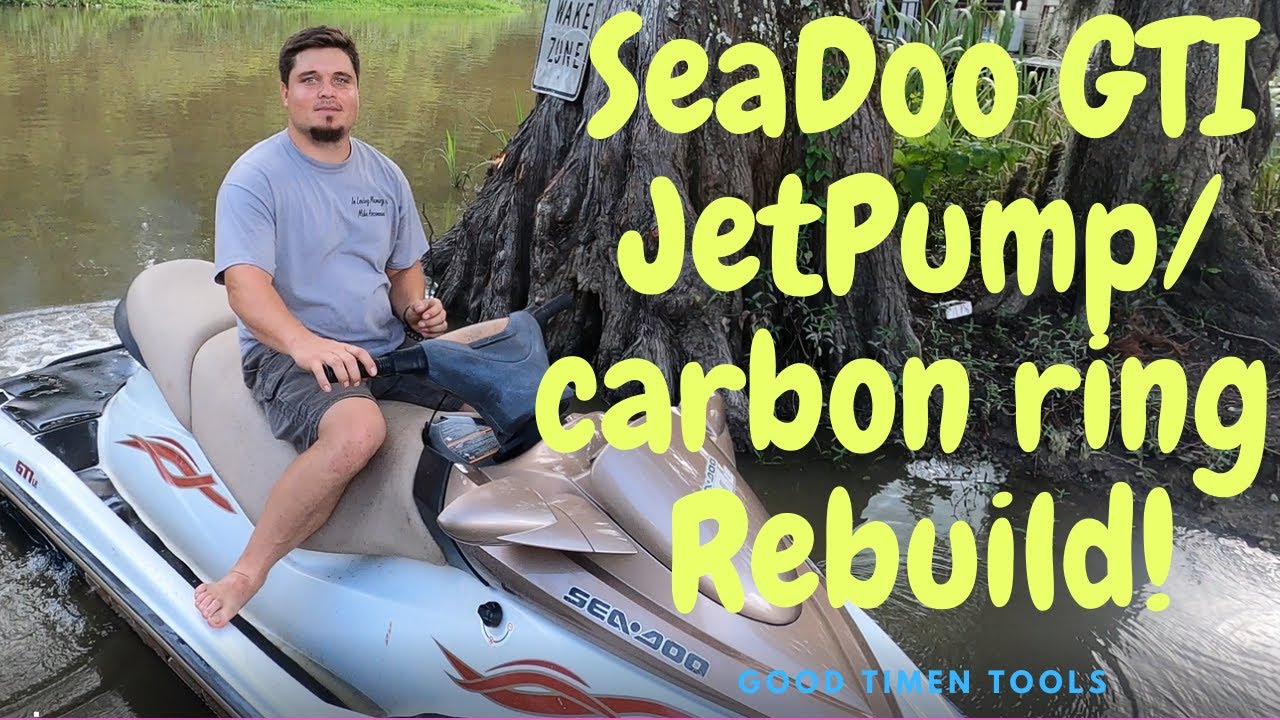 SeaDoo GTI LE Jet Pump Rebuild & Carbon Ring Rebuild! YouTube