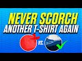 Never Scorch Another T-Shirt: The Best T-Shirt Printing Tip!