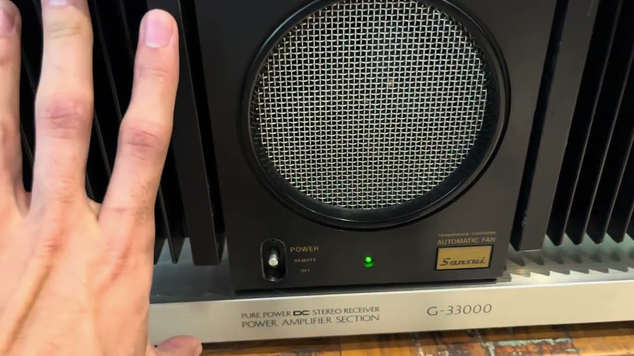 Monster Receiver Sansui G-33000 in da house! Regence Audio BH
