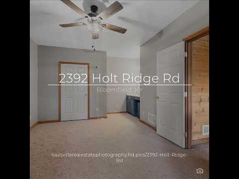 2392 Holt Ridge Rd, Bloomfield, KY home video tour