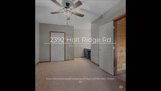 2392 Holt Ridge Rd video tour