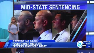 Four former Mid-State officers sentenced today