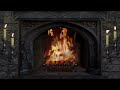 Cozy fireplace  crackling fire sound  2 hours  with burning woods  for relaxing  for sleeping