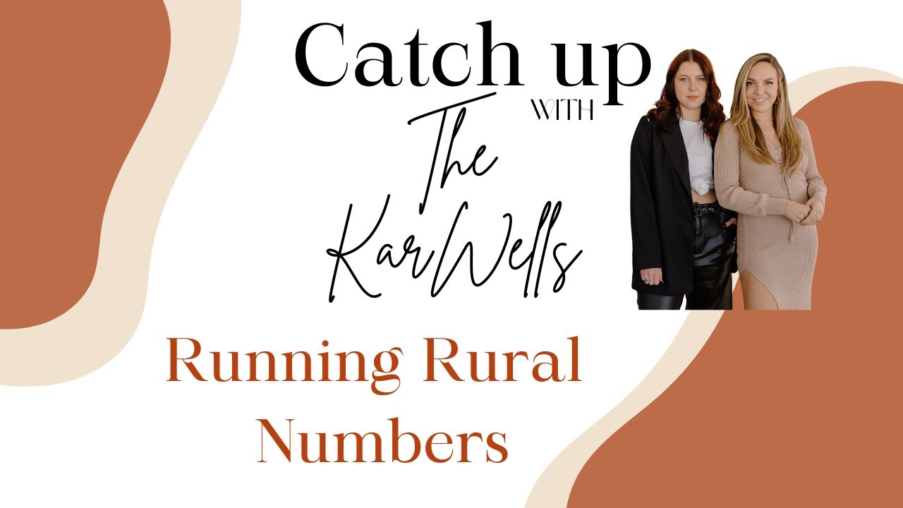 Rural Numbers Catch up with The KarWells: Running Rural Numbers - YouTube