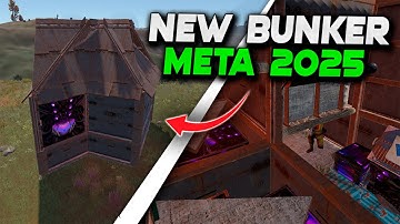NEW BUNKER META 2025 in Rust | Rust Building Tutorial