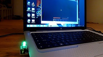 Minecraft lifebar with a DigiSpark (Arduino)