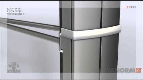 The Vario D400 pop up display system from Octanorm UK