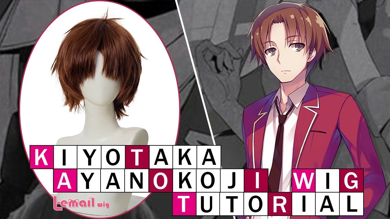 KIYOTAKA AYANOKOJI, Classroom of the Elite, (CURTAIN haircut TUTORIAL) 綾  あやの 小 こう 路 じ 清 きよ 隆 たか 